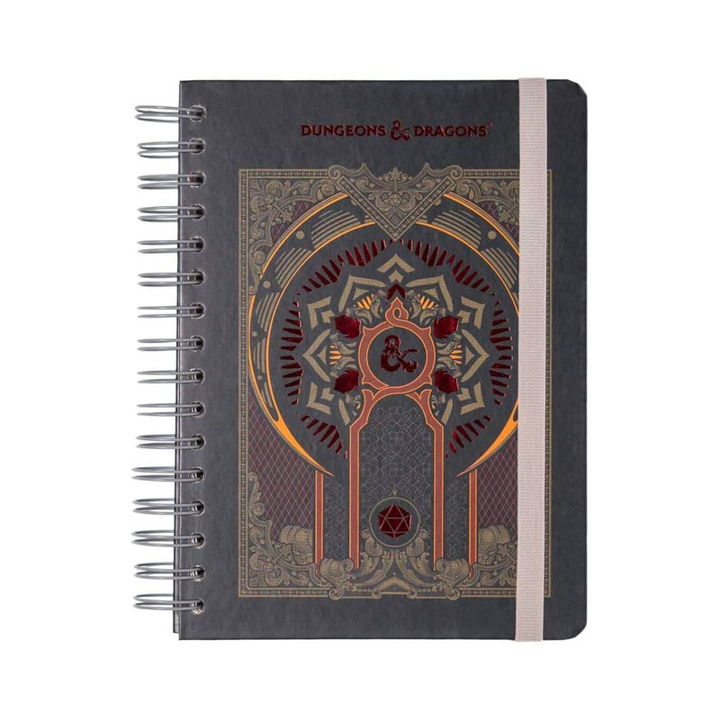 Dungeons And Dragons  Hard Cover A5 Bullet Journal Notebook - دفتر